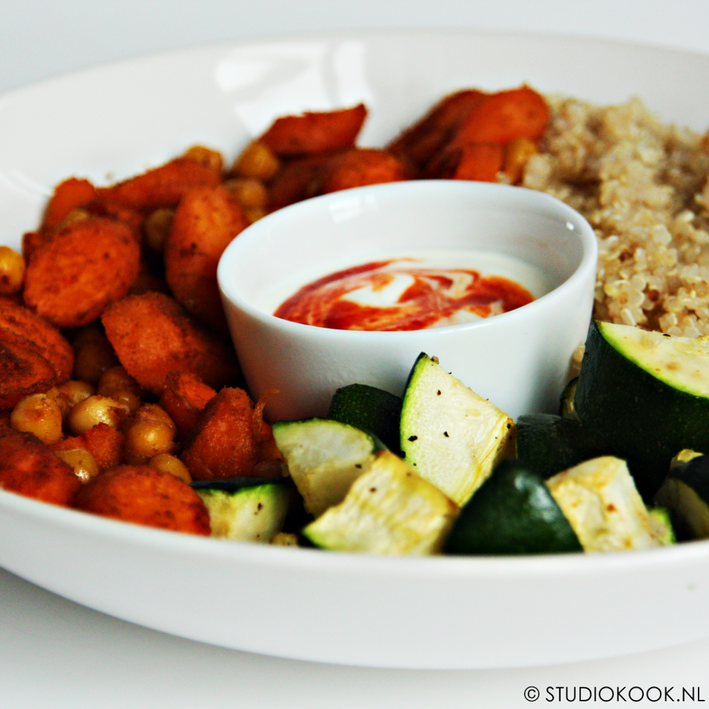 buddha bowl met quinoa