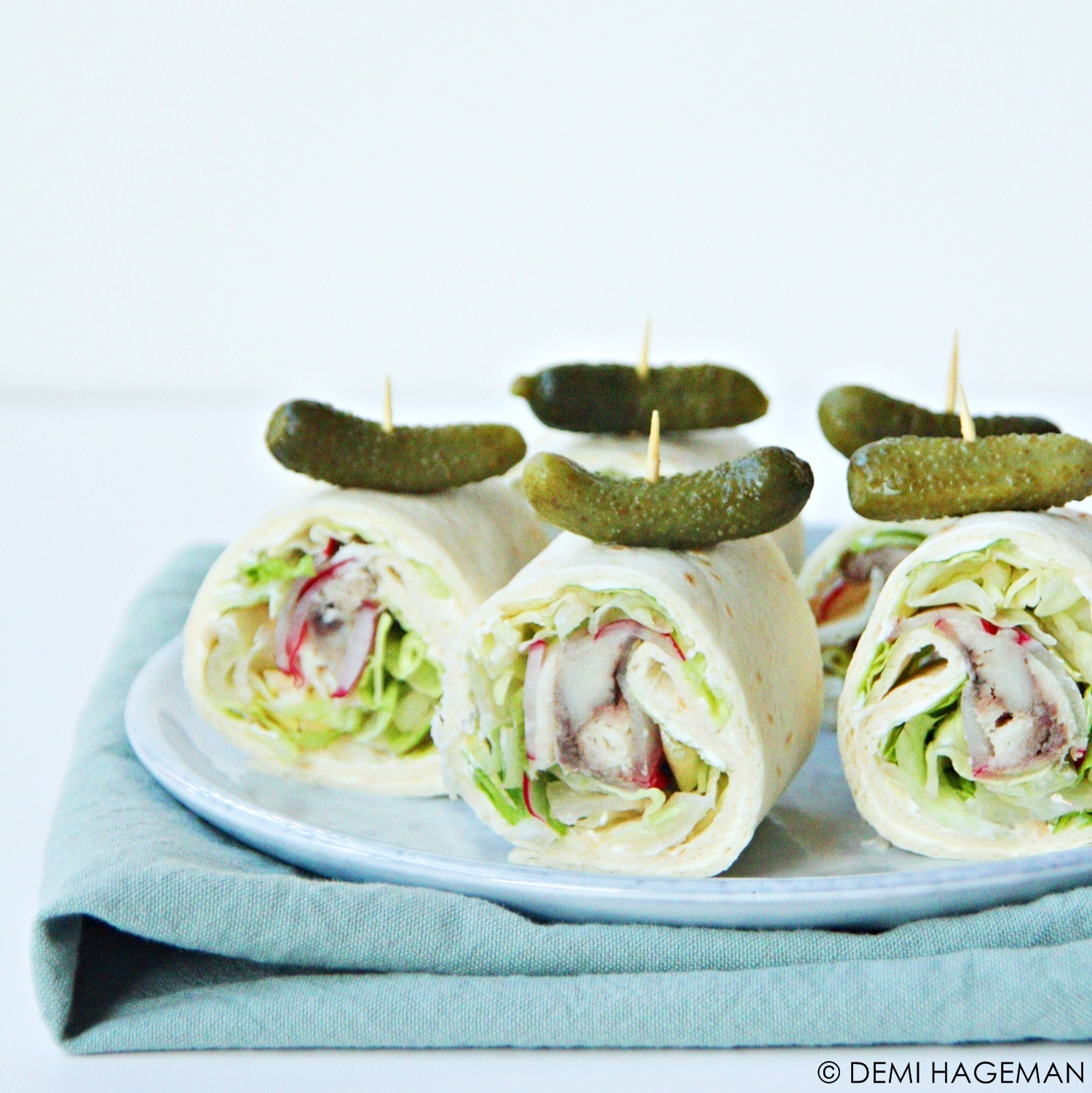 Wraps met makreel, lunch of borrelhapje. (Snel & Simpel) StudioKOOK