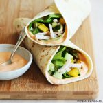 Wraps met kip en knapperige groenten
