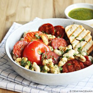 witte bonensalade