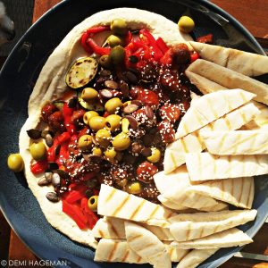 loaded hummus