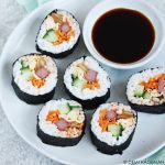 Gimbap recept - Koreaans sushi of Koreaanse rijstrollen