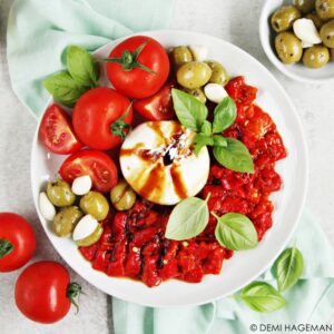 burrata plate