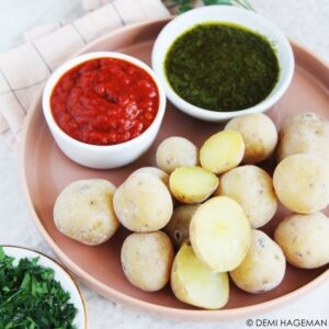 papas arrugadas canarische aardappeltjes mojo aardappeltjes