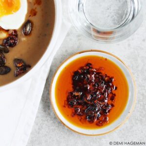crispy chili olie zelf maken