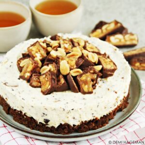 snickers monchoutaart