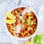 Cajun pasta met worstjes (saucijsjes) cajun pasta met worstjes