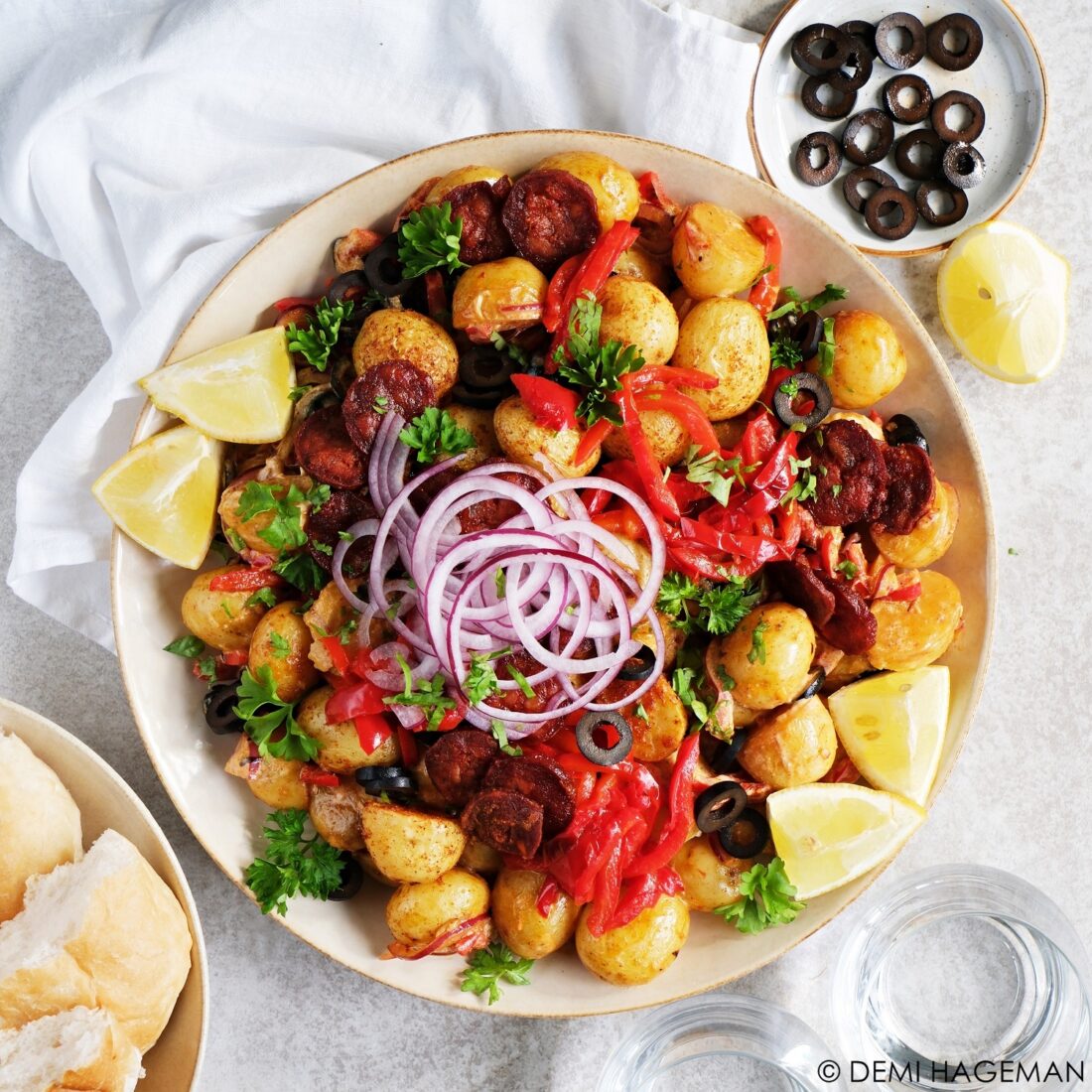 spaanse aardappelsalade