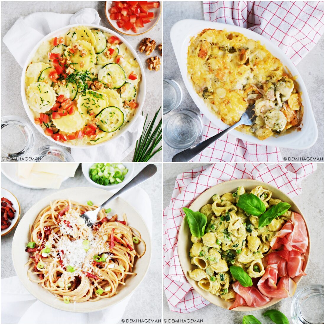 romige pasta recepten