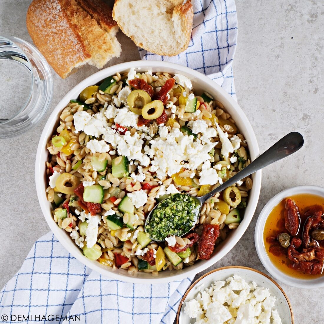 orzosalade recept